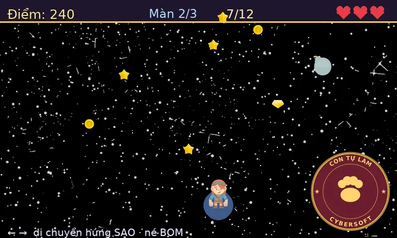Phù Thuỷ Sao (Star Rescue) — game con tự làm