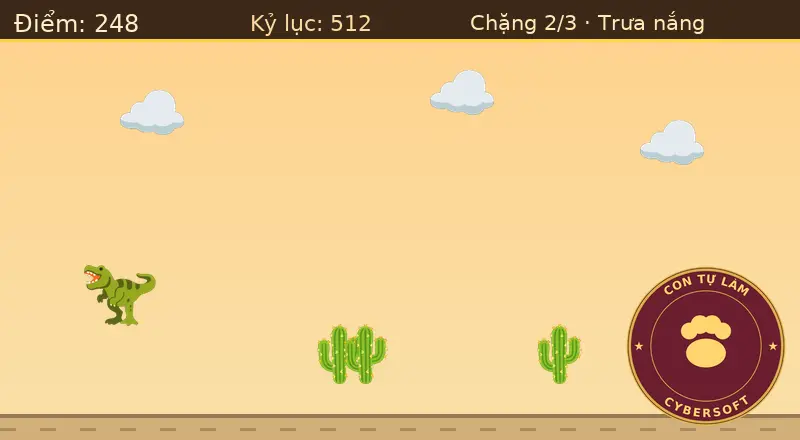 REX-KI Dino Runner — game chạy vô tận con tự làm