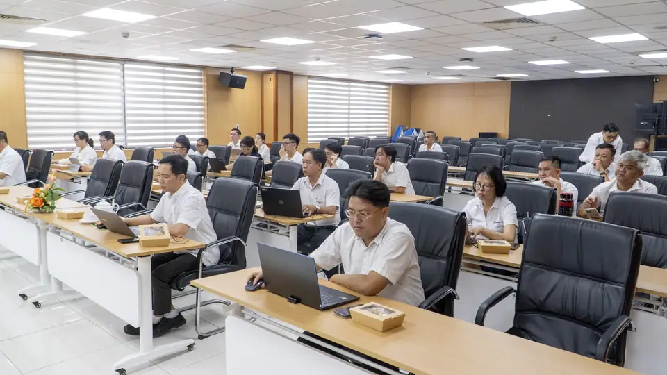 Lớp đào tạo AI của CyberSoft tại Điện Lực Chợ Lớn