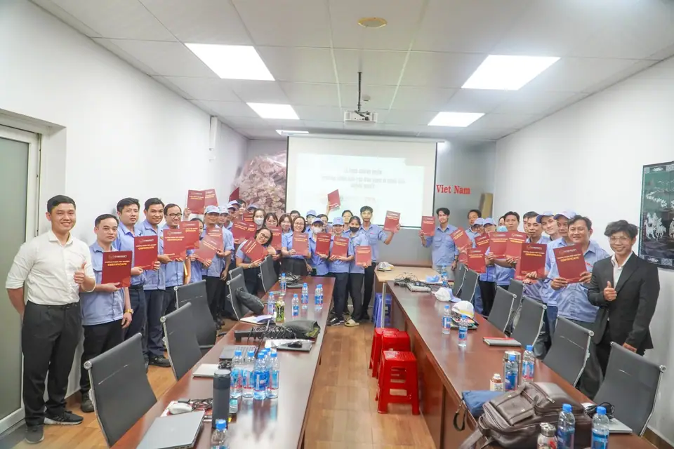 Lớp đào tạo AI của CyberSoft tại TPR Việt Nam