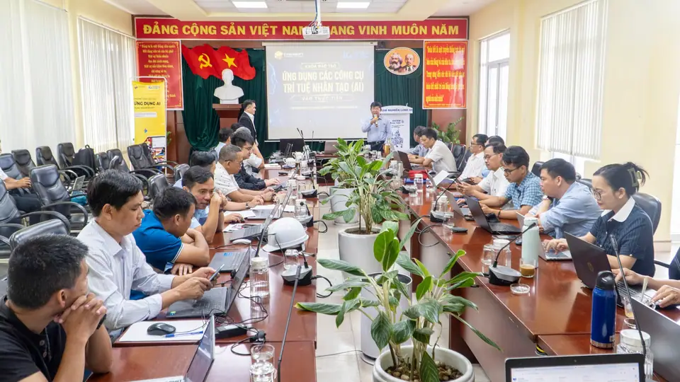 Lớp đào tạo AI của CyberSoft tại Xi Măng VICEM Hà Tiên — Trạm Nghiền Long An